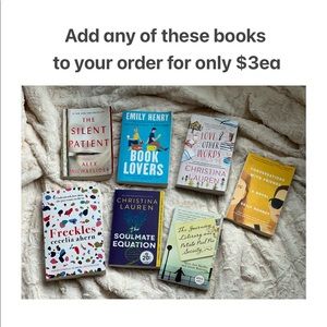 $3 each when added to any order, otherwise $7 ea